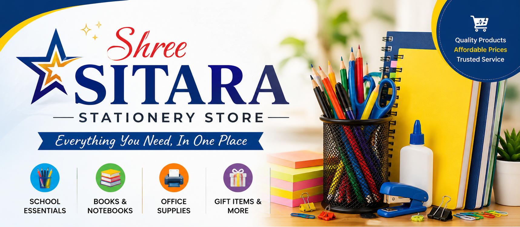 Shree Sitara Stationery Store - Everything You Need, In One Place